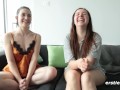 Ersties - First Girl/Girl in which Domino is gently fingered by Leah