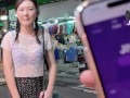 FULL vid! Playing remote vibrator in night market and get fucked in the car! Cum all over my body