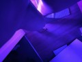 Bathroom backshots from BWC under blue lights POV  (real couple)