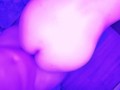 Bathroom backshots from BWC under blue lights POV  (real couple)