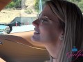 Blowjob session and roadhead while on a trip with Riley Rose