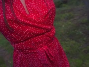 girl took me for a walk in the woods and sucked me off by the river