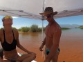 Naked fun with the Sparks. Fucking at a  Utah State Park