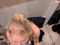 Public POV blowjob from gorgeous blonde - Mydirtyhobby