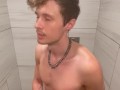 Young Sexy Guy Stroking Big Dick Until Cum 💦