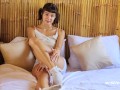 Ersties - Brunette Hottie From Russia Gets Herself Off