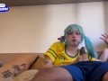 Brazilian Hatsune Miku Blowjob and Cum ft. Amber Kai