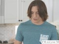 Red-Haired Beauty Kat Marie Discreetly Fucks Friend's Stepson in the Kitchen, Ends With Tits Covered in Cum S3:E6