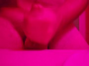 Dirty talking before cumshot