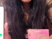 Me corro con mi nuevo juguete LILI patrocinado por HONEYPLAYBOX usa mi código y compra el tuyo