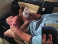 旦那に不倫を疑われて性液チェックされてる人妻はフェラ抜きする