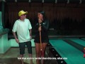 Colombian Mommy fucks her stepson's nerdy boy in the pool hall! Pipeboy1 & Lina Henao