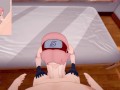 Sakura fucking POV hentai 3d