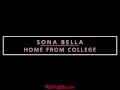 Sona Bella Home From College POV Fuck