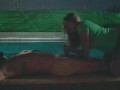 Blowjob in the pool. Full video in my Manyvids.