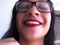 Young Latina Chick Eva Cuervo Jizzed On Her Glasses After Steamy Sex - MAMACITAZ