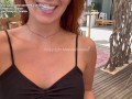 VLOG MONACO - I show off at the beach and get fucked in the public shower