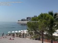 VLOG MONACO - I show off at the beach and get fucked in the public shower