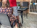 Fucking my neighbours hot wife outdoors