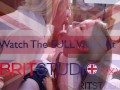 Two British 18 Year Old Schoolgirls Suck Cock And Snowball Cum