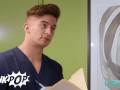 TWINKPOP - Malik Delgaty Needs His Balls Drained And Trevor Brooks & Mimi Malibu Are There To Help