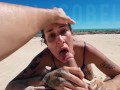 Almost Caught Fucking on Public Beach