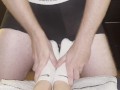 HANDSOME FOOTJOB from my MILF with SOCKS 🧦 😏😍