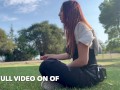 Italian Milf Artemisia Love 420 Smoking Sesh @ the park Full video on OF
