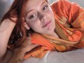 A red head girl makes me an amazing blowjob,deepthroat, Hawk Tuah Edition