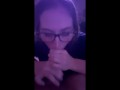 Real gf begs for a BWC creampie