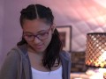 VIRGINITY - Asian college teen looses her V-Card in her dorm to an older student - erotic and romantic - FAKEhub Full Scene