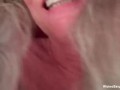 Sensual Close Up Vagina lFocus With Blonde Wife
