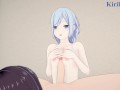 Kanade Yoisaki (braid hair) and I have intense sex in the bedroom. - Project SEKAI Hentai