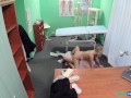 Fake Hospital - Horny blonde gets slammed hard and fast on the doctors surgery desk