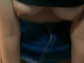 ノーパンノーブラ騎乗位セルフ焦らしオナニー