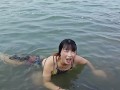 【ノーブラ】海水ちくぽちチャレンジ🌊透けてはいけない... 노브라,人妻,熟女,日本人,無修正,素人,個撮,個人撮影,ちくぽち,ヌード,野外露出,屋外,オナニー