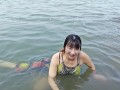 【ノーブラ】海水ちくぽちチャレンジ🌊透けてはいけない... 노브라,人妻,熟女,日本人,無修正,素人,個撮,個人撮影,ちくぽち,ヌード,野外露出,屋外,オナニー