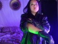 ASMR Mistress Mara's New Leather Jacket with Driving Gloves