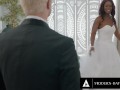 Cheating Bride Fucks Handsome Servant