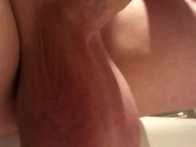 Saline Balls Large Scotum Play