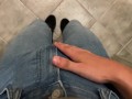 Boy Playing with Dick Until he Cum Vans and Socks