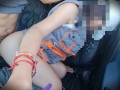 sexo en el auto en plena carretera con ingeniera italiana