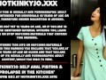 Hotkinkyjo self anal fisting & prolapse in the kitchen