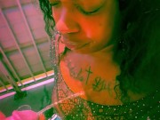 Drinking daddy’s juices in public OF@dirtymoufpiece