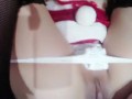 Miniskirt Santa costume masturbation👱‍♀️🎄🌟