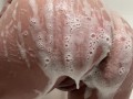 soapy booty tease