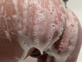 soapy booty tease