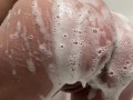 soapy booty tease