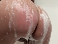 soapy booty tease