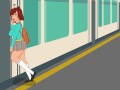 Sex on the train #1 - Animation - Jazziuu